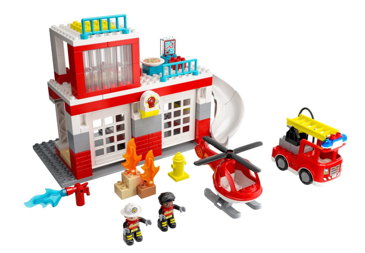 Lego Rescuing Fire Lego Fire Station