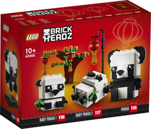 Load image into Gallery viewer, LEGO® – BrickHeadz™– Chinese New Year Pandas - 40466
