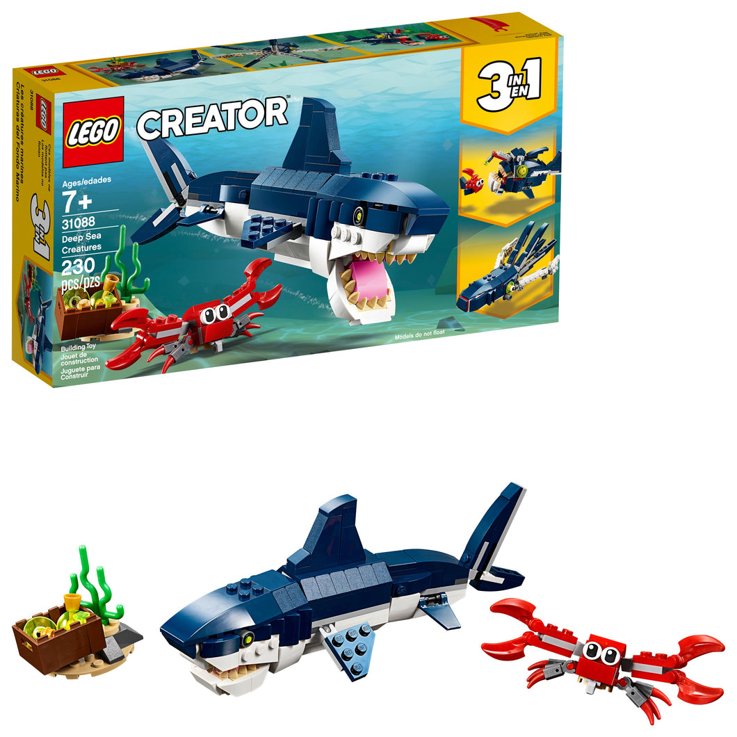 LEGO® Creator 3-in-1 Deep Sea Creatures - 31088