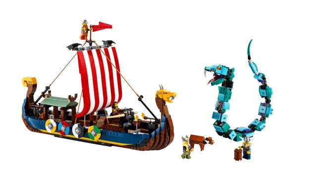 LEGO® Creator 3in1 Viking Ship and the Midgard Serpent - 31132