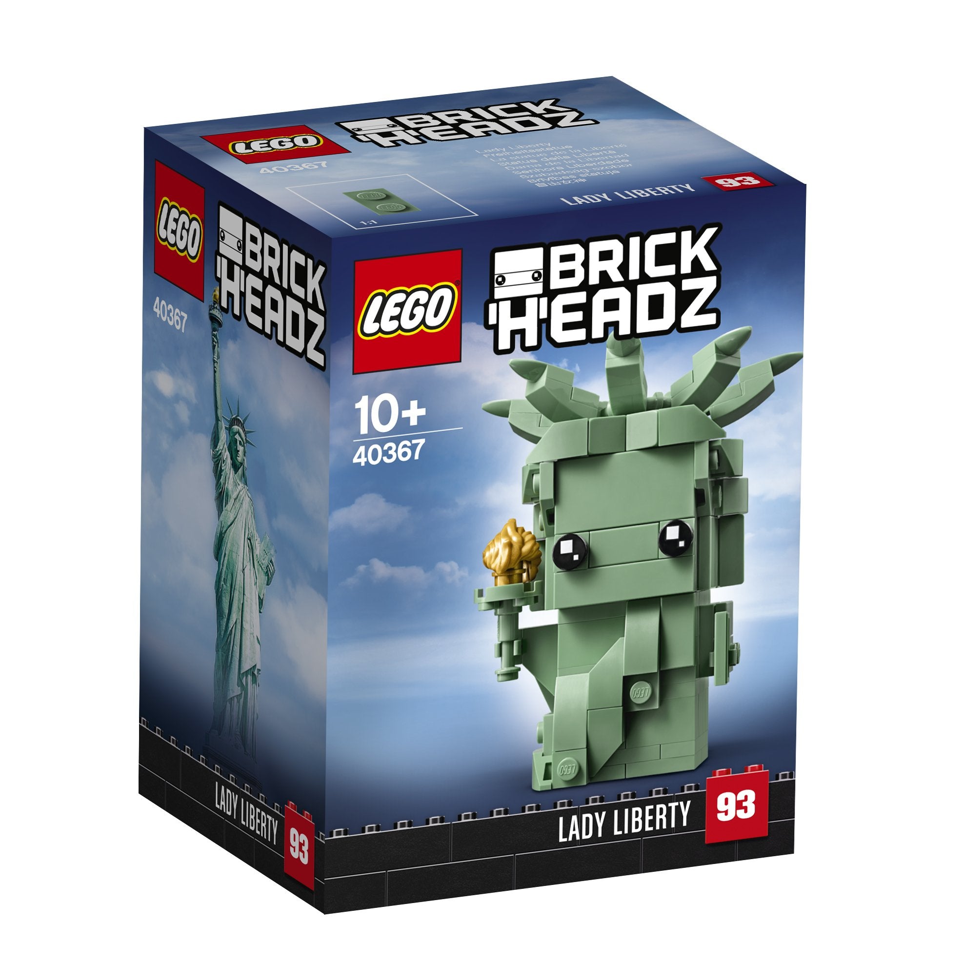 LEGO® BrickHeadz™ Lady Liberty - 40367 – LEGOLAND New York Resort