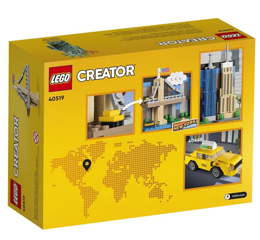 LEGO® Creator New York Postcard - 40519 – LEGOLAND New York Resort