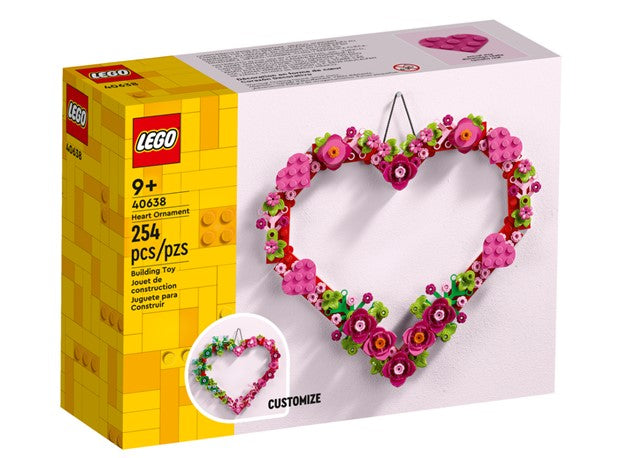 LEGO® Heart Ornament - 40638 – LEGOLAND New York Resort