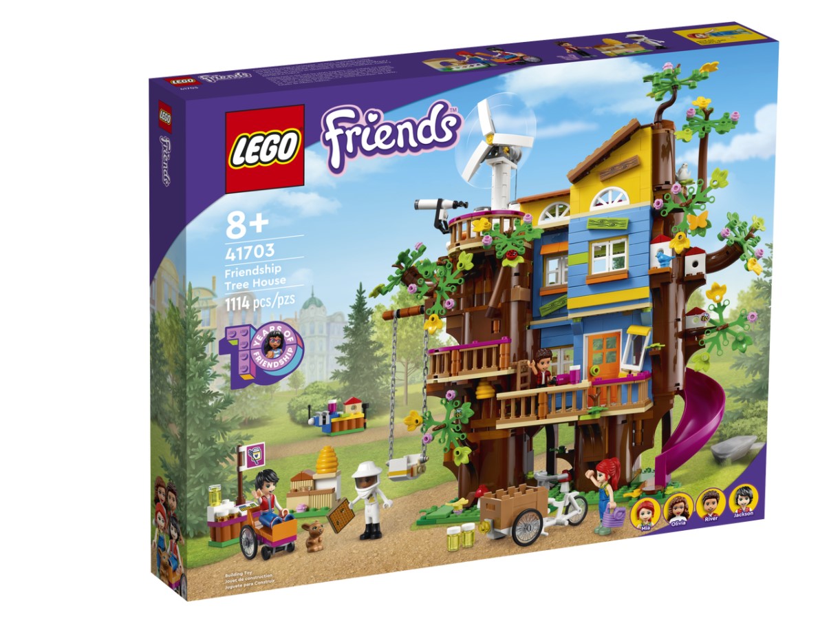  LEGO Friends Friendship Tree House 41703 - Juego con mini  muñeca Mia, juguete educativo de cuidado ecológico natural, regalos para  niños, niñas y niños a partir de 8 años : Juguetes y Juegos