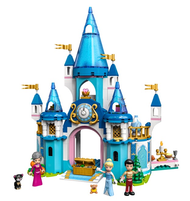 LEGO® ǀ Disney Cinderella and Prince Charming’s Castle – 43206