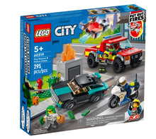 Load image into Gallery viewer, LEGO® City Fire Rescue &amp; Police Chase – 60319
