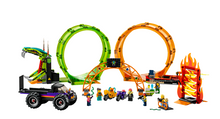 Load image into Gallery viewer, LEGO® City Double Loop Stunt Arena - 60339
