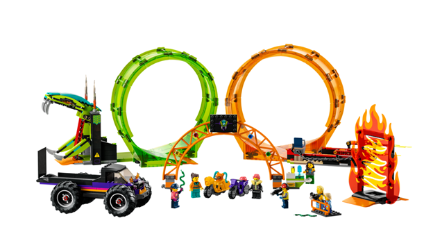 LEGO® City Double Loop Stunt Arena - 60339