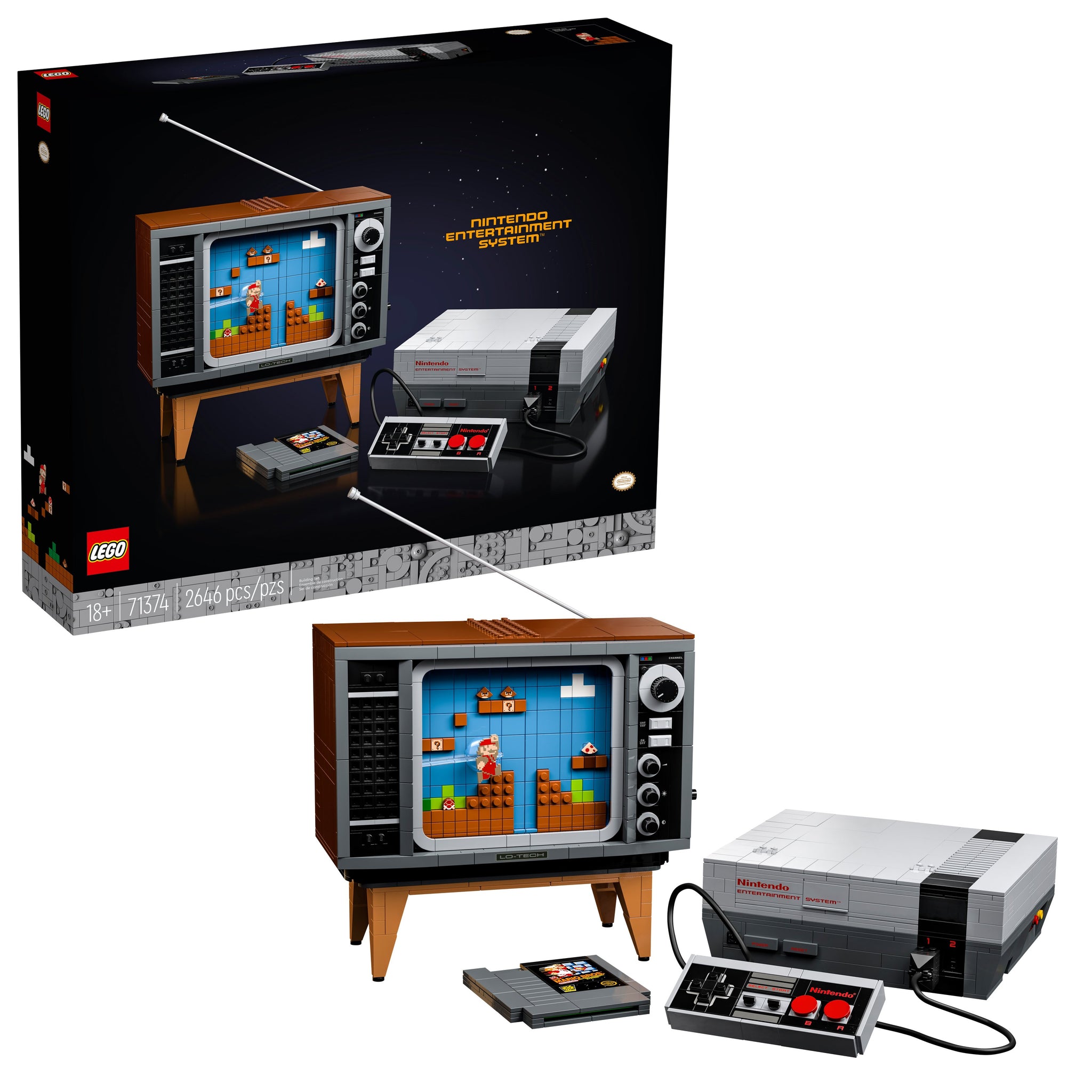 Is the LEGO 71374 Nintendo Entertainment System (NES) more than