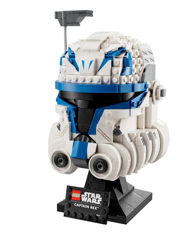 LEGO 75349 Star Wars Le Casque du Capitaine Rex, Maquette à Construire pour  Adultes, Collection 501e Légion, Décoration The Clone Wars, Cadeau de