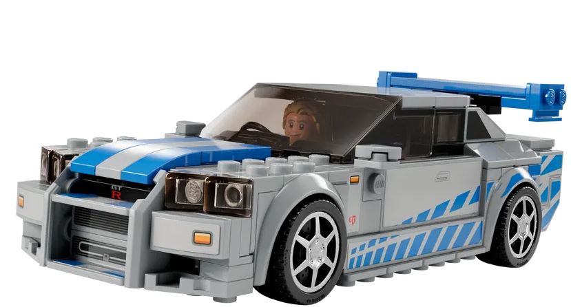 LEGO® Speed Champions 2 Fast 2 Furious Nissan Skyline GT-R (R34